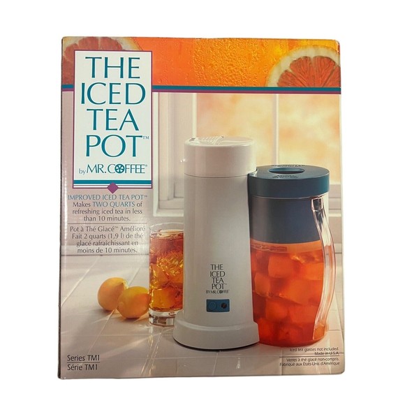 Mr Coffee Kitchen Vtg Sealed Iced Tea Pot By Mr Coffee Model Tm 2